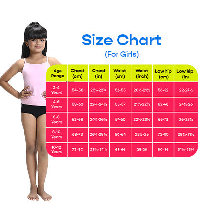 3 Pack Girls Bamboo Camisoles