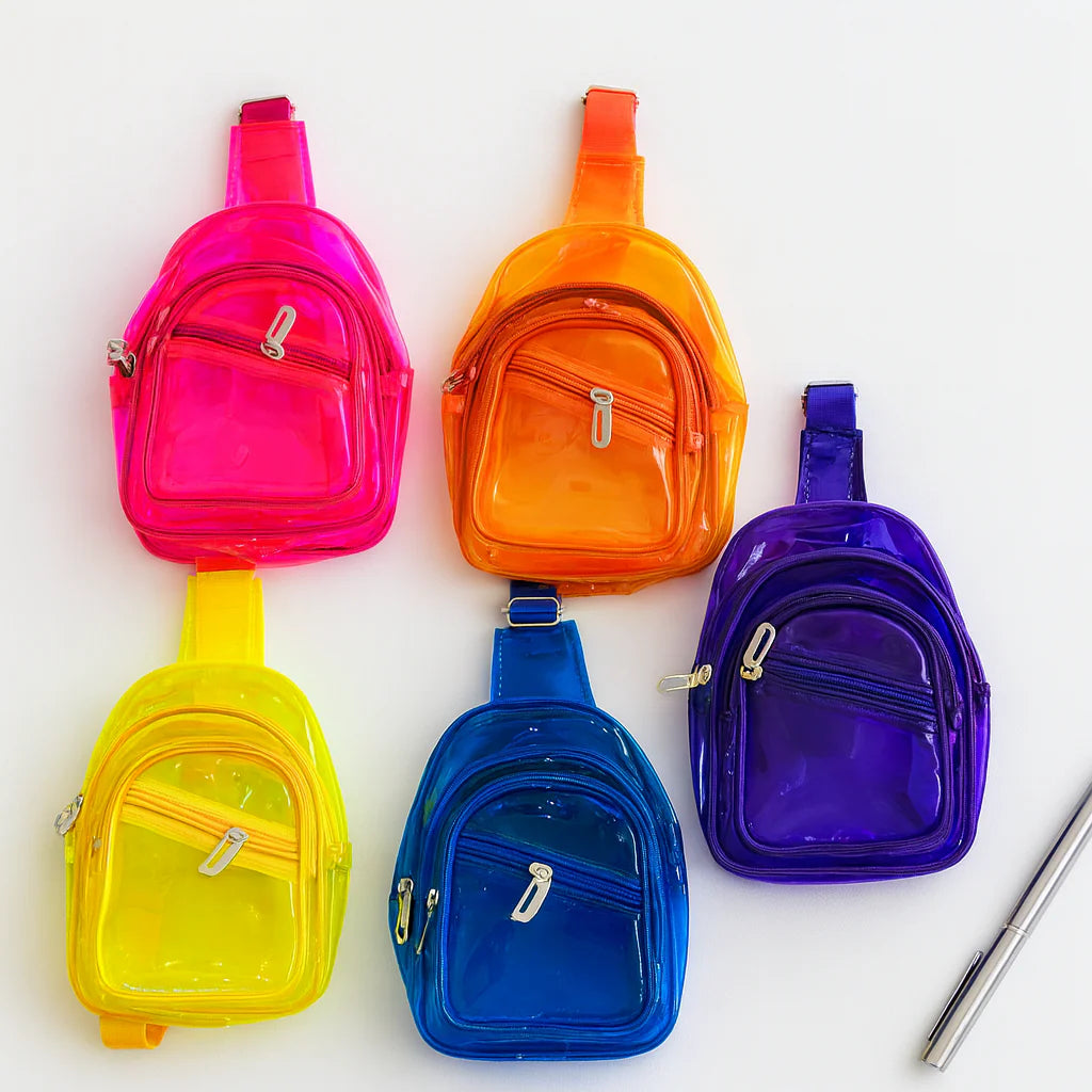 Neon Jelly Sling Bag