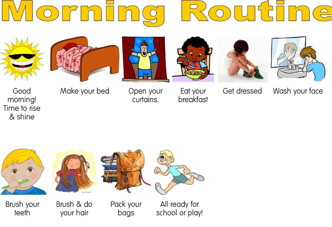 Morning routine for kids