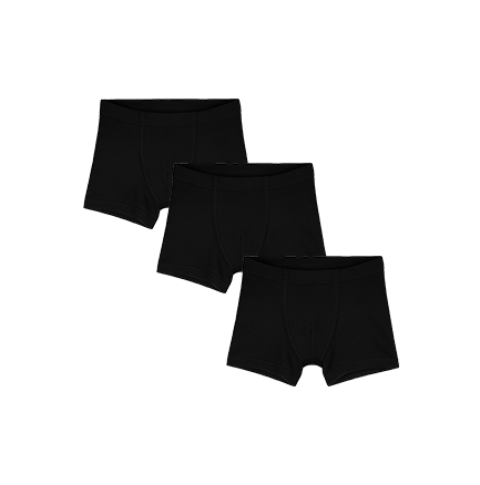 3 Pack Boys Bamboo Trunks