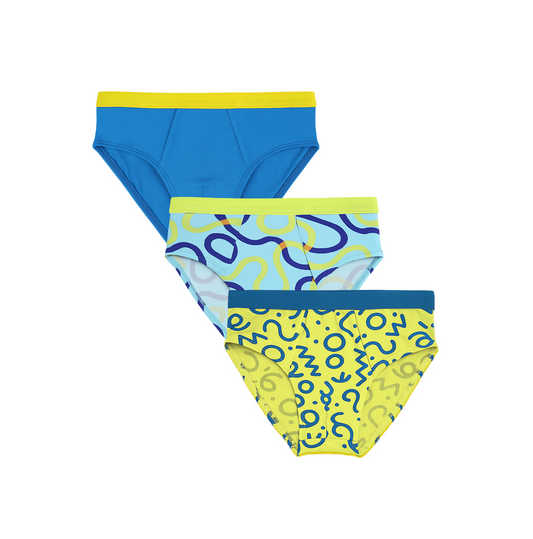 3 Pack Boys Bamboo Briefs