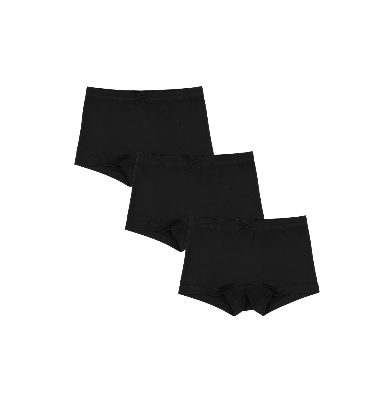 3 Pack Girls Bamboo BoyShorts