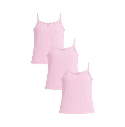 3 Pack Girls Bamboo Camisoles