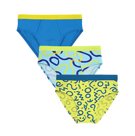 3 Pack Boys Bamboo Briefs