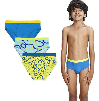 3 Pack Boys Bamboo Briefs