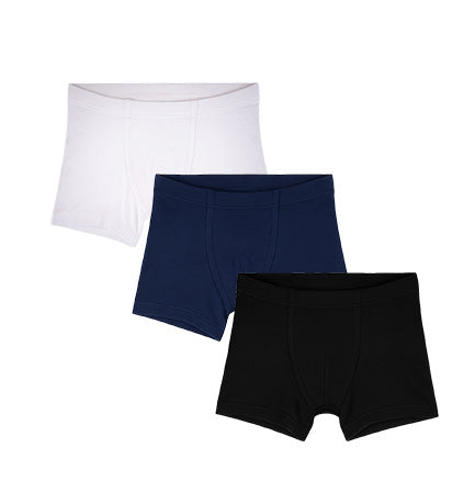 3 Pack Boys Bamboo Trunks