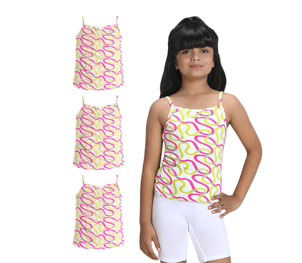 3 Pack Girls Bamboo Camisoles