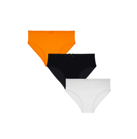 3 Pack Girls Bamboo Panties