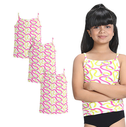 3 Pack Girls Bamboo Camisoles