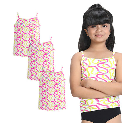 3 Pack Girls Bamboo Camisoles