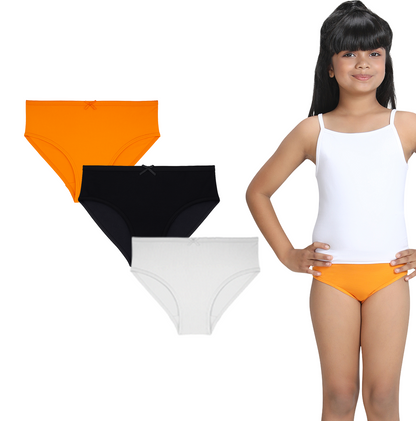 3 Pack Girls Bamboo Panties