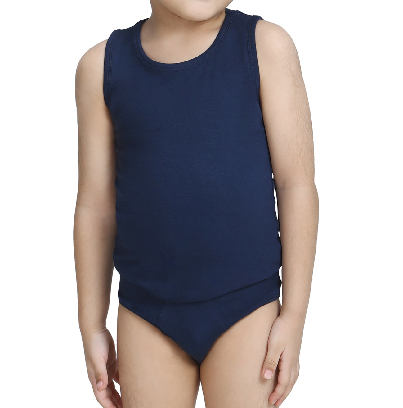 3 Pack Boys Bamboo Vests