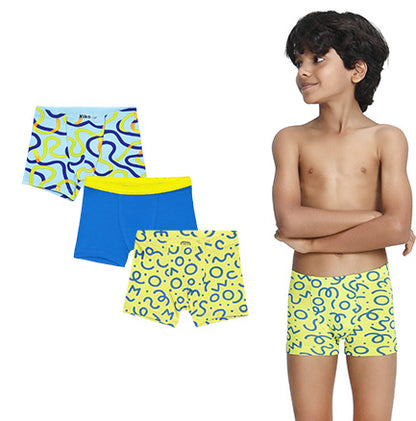 3 Pack Boys Bamboo Trunks