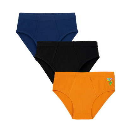 3 Pack Boys Bamboo Briefs