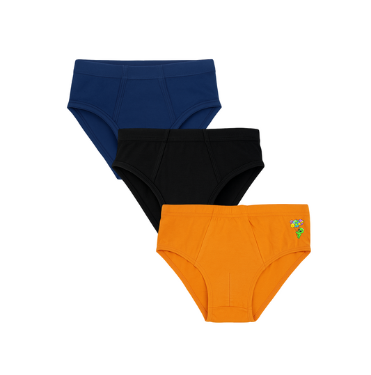 3 Pack Boys Bamboo Briefs