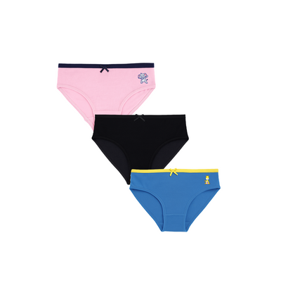 3 Pack Girls Bamboo Panties