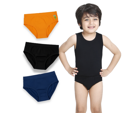 3 Pack Boys Bamboo Briefs
