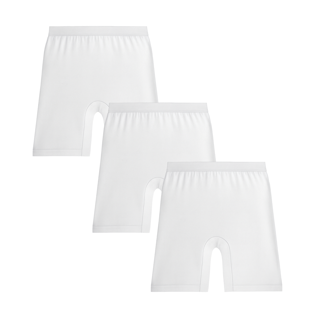 3 Pack Girls Bamboo Inner Shorts