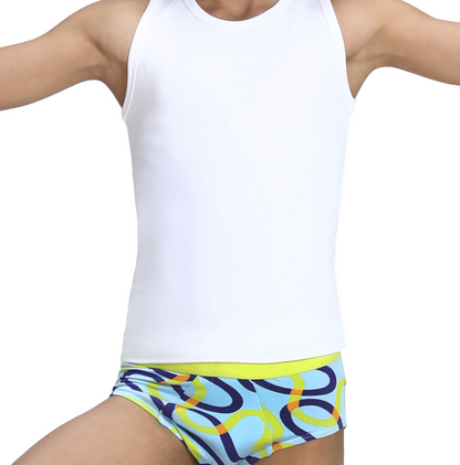 3 Pack Boys Bamboo Vests
