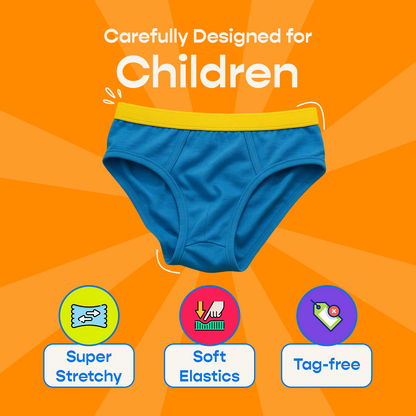 3 Pack Boys Bamboo Briefs