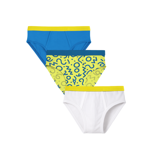 3 Pack Boys Bamboo Briefs