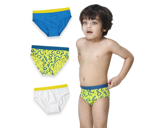 3 Pack Boys Bamboo Briefs