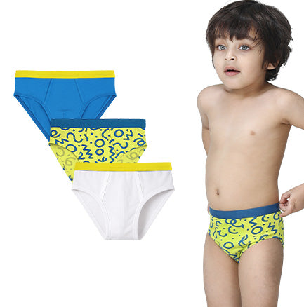 3 Pack Boys Bamboo Briefs