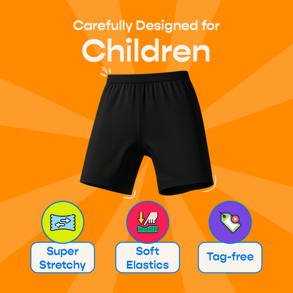 3 Pack Girls Bamboo Inner Shorts