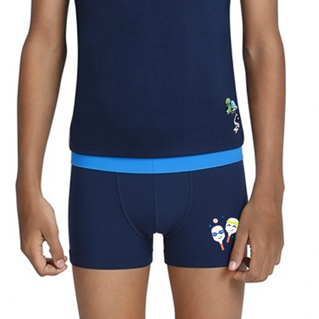 3 Pack Boys Bamboo Trunks