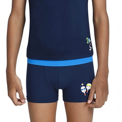 3 Pack Boys Bamboo Trunks