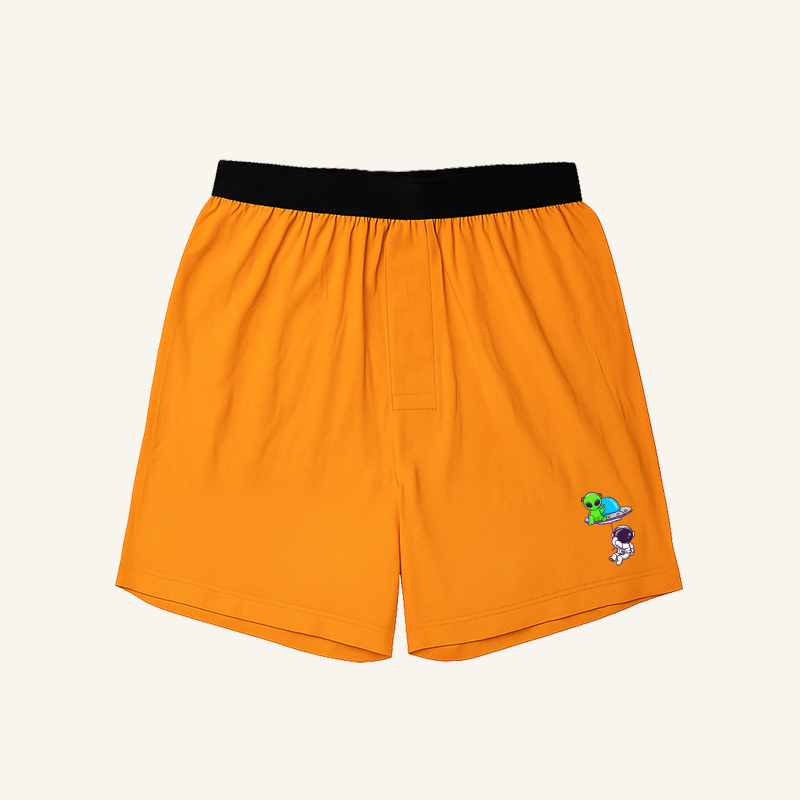 Light purple kids’ underwear with a colorful rainbow star print for girls