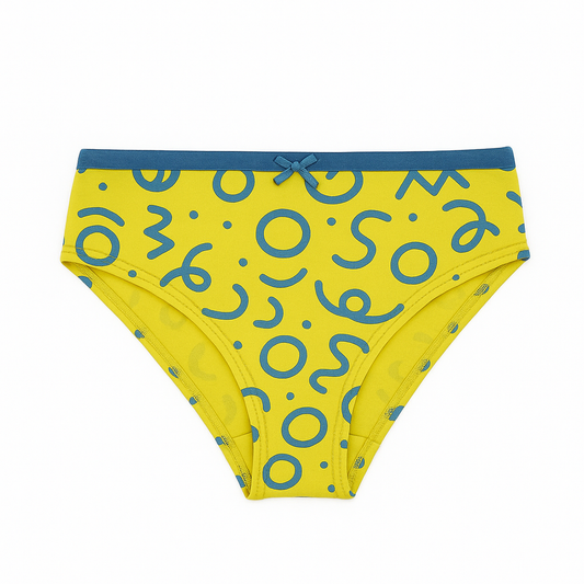 Lime Doodle Panty Brief