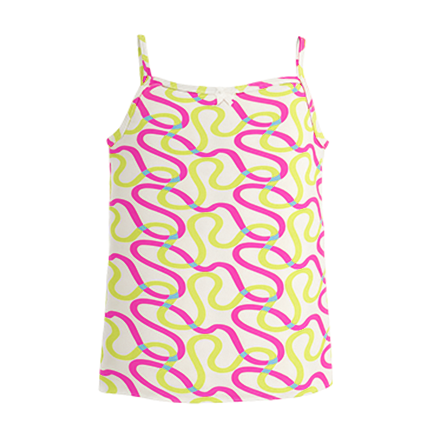 White Taperoll Camisole