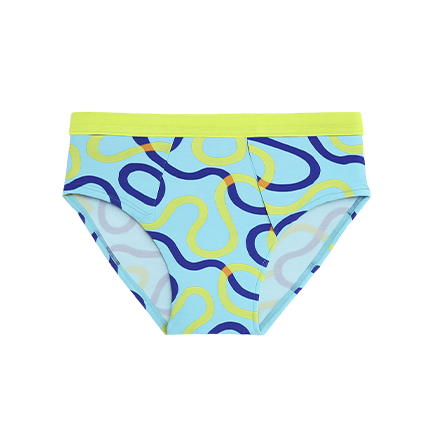 Blue Taperoll Brief