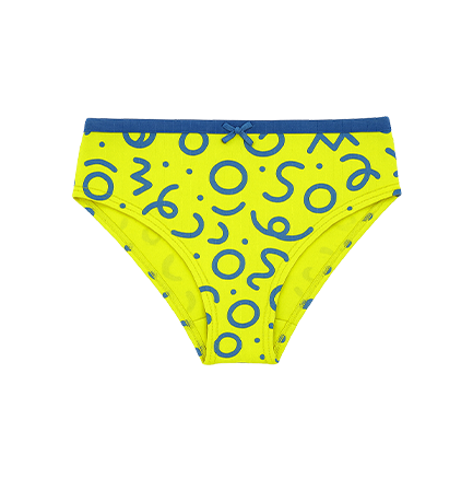 Lime Doodle Panty Brief