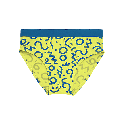 Lime Doodle Brief