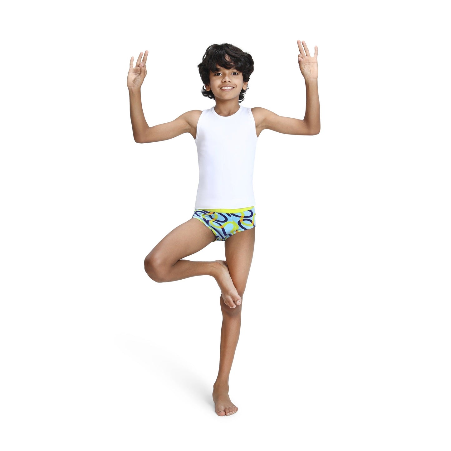 Blue Taperoll Brief