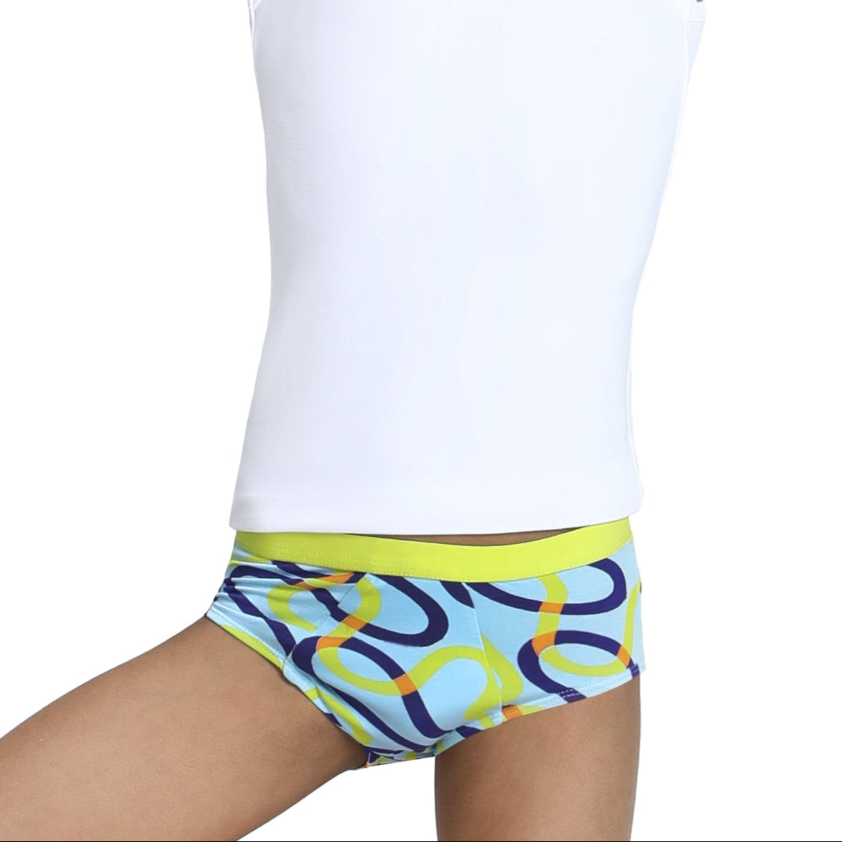 Blue Taperoll Brief