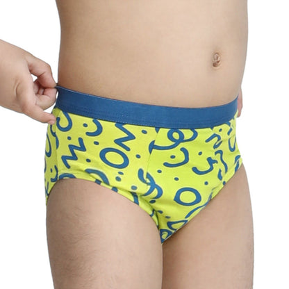 Lime Doodle Brief