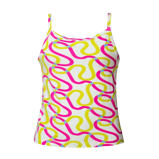 White Taperoll Camisole