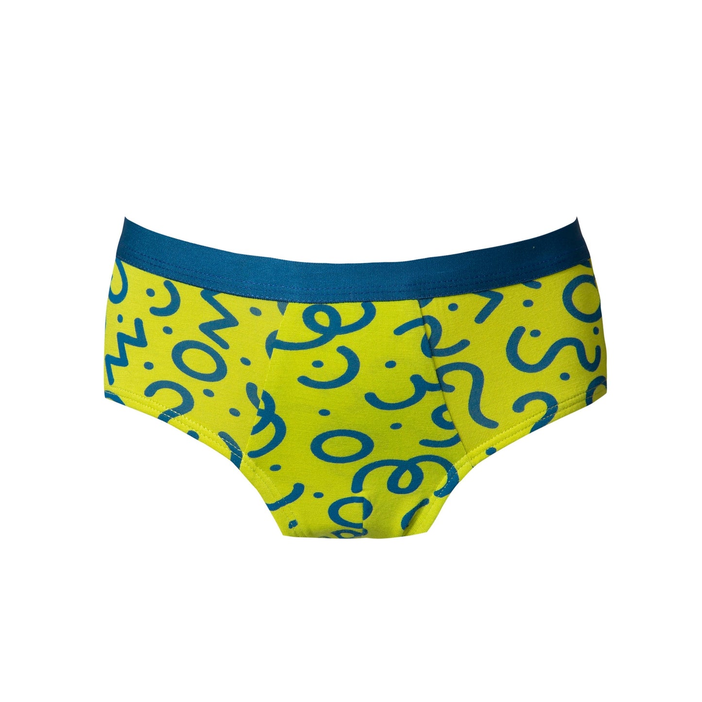 Lime Doodle Brief